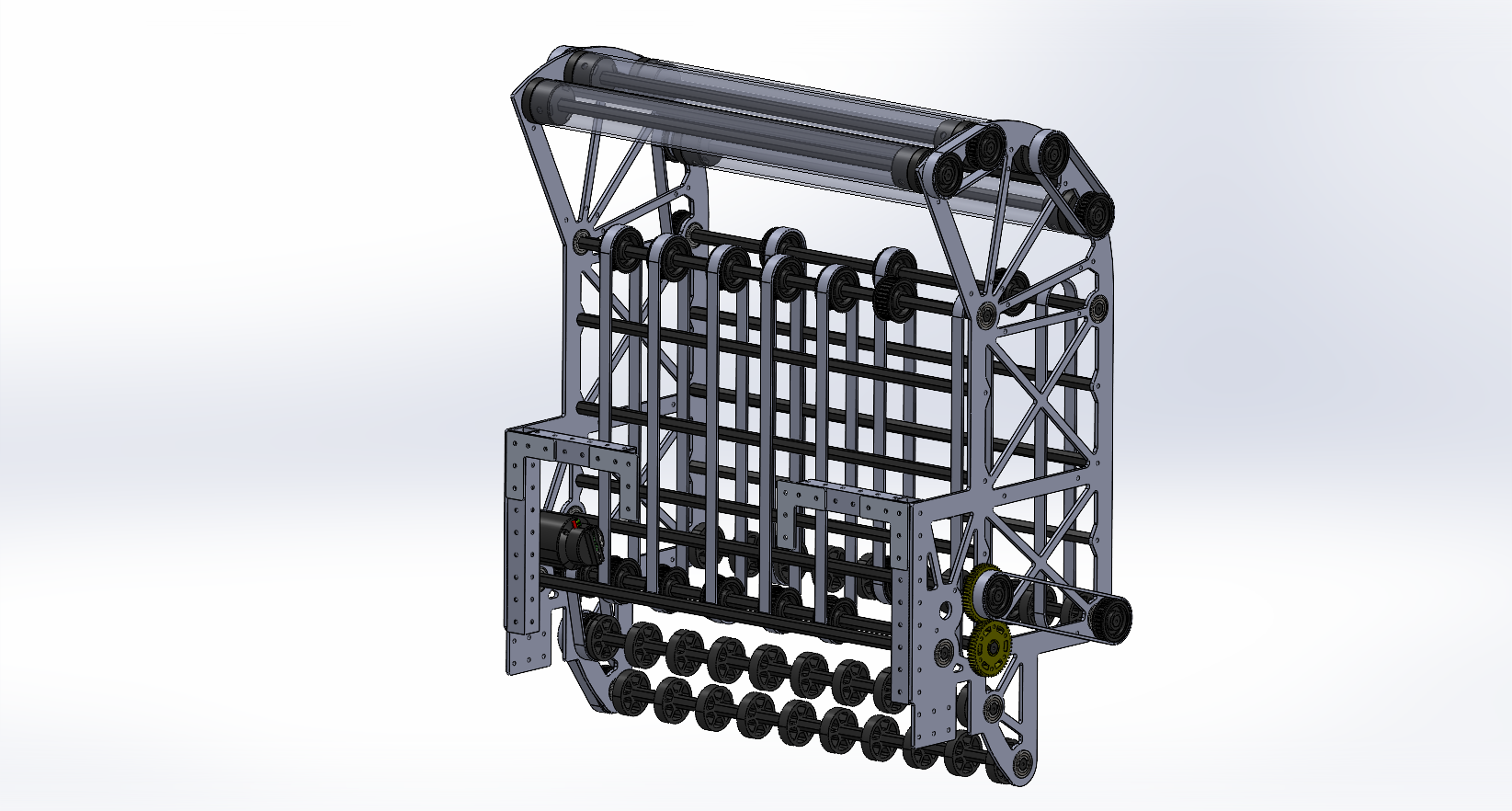2024 FRC 3255比赛小车3D数模图纸 Solidworks设计
